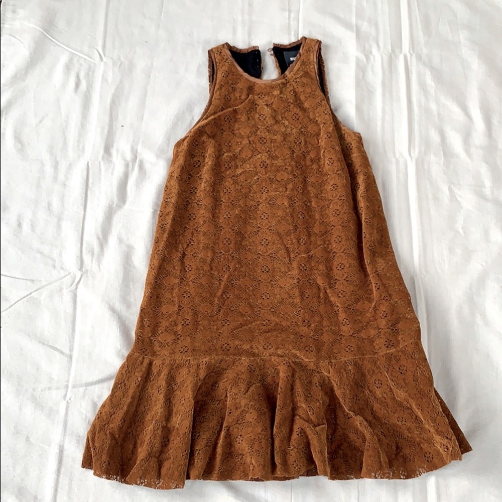 Brand New Anthropologie Felt mid-length Dress